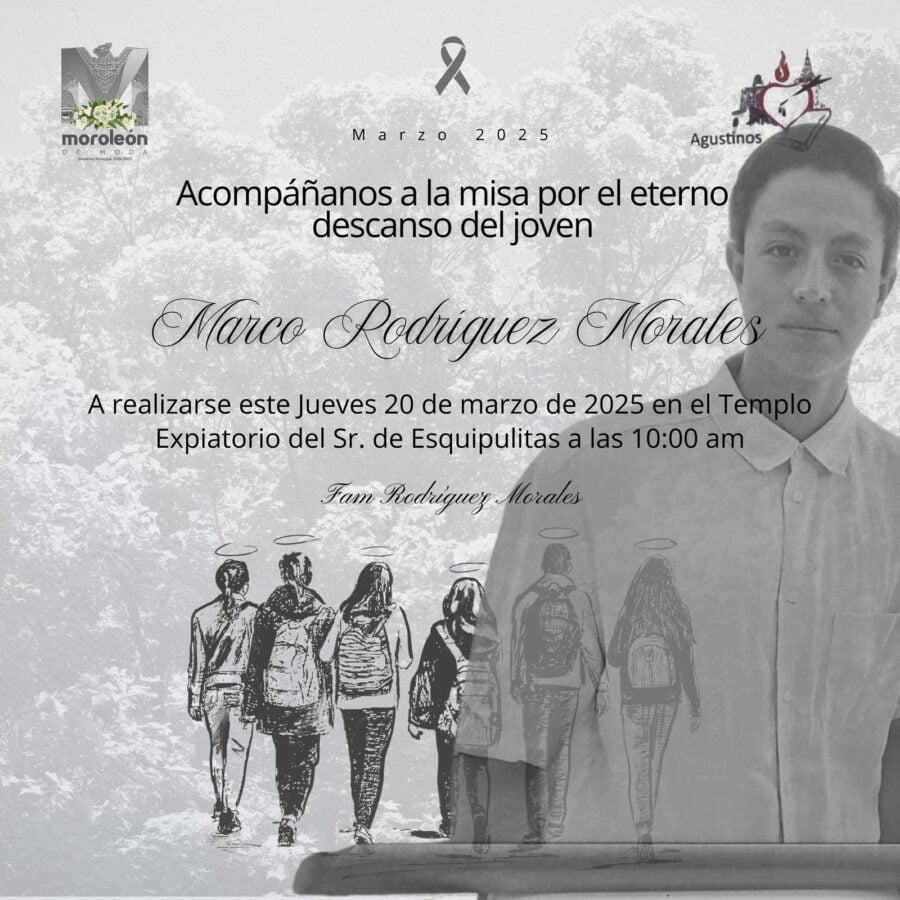 Moroleón: Despiden a estudiantes de la UG fallecidos en choque