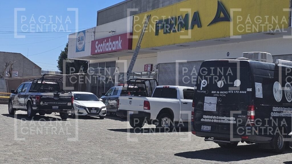 Robo de banco en sucursal de San Pancho podría ser millonario