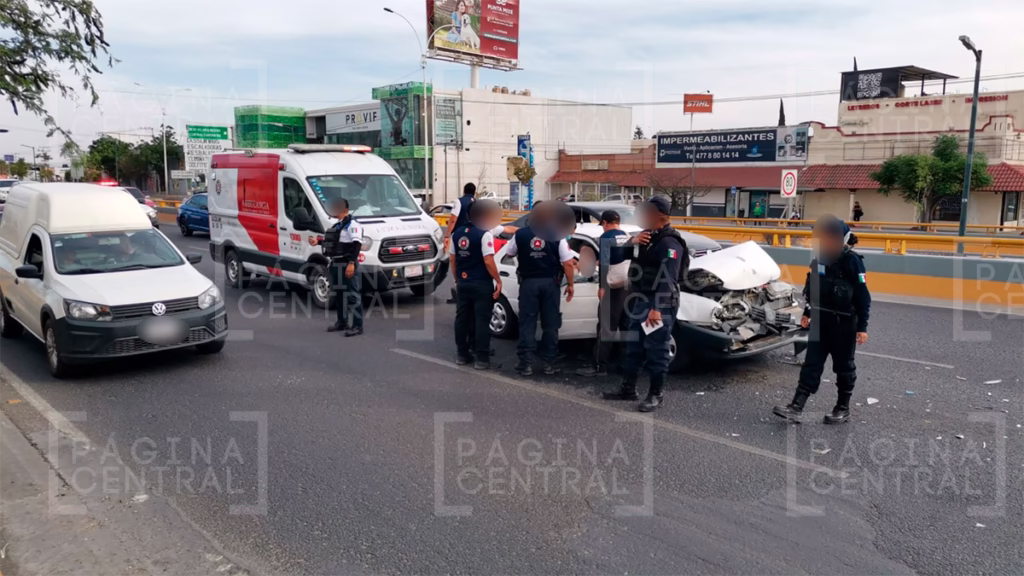Accidente vial en el José María Morelos causa caos vial