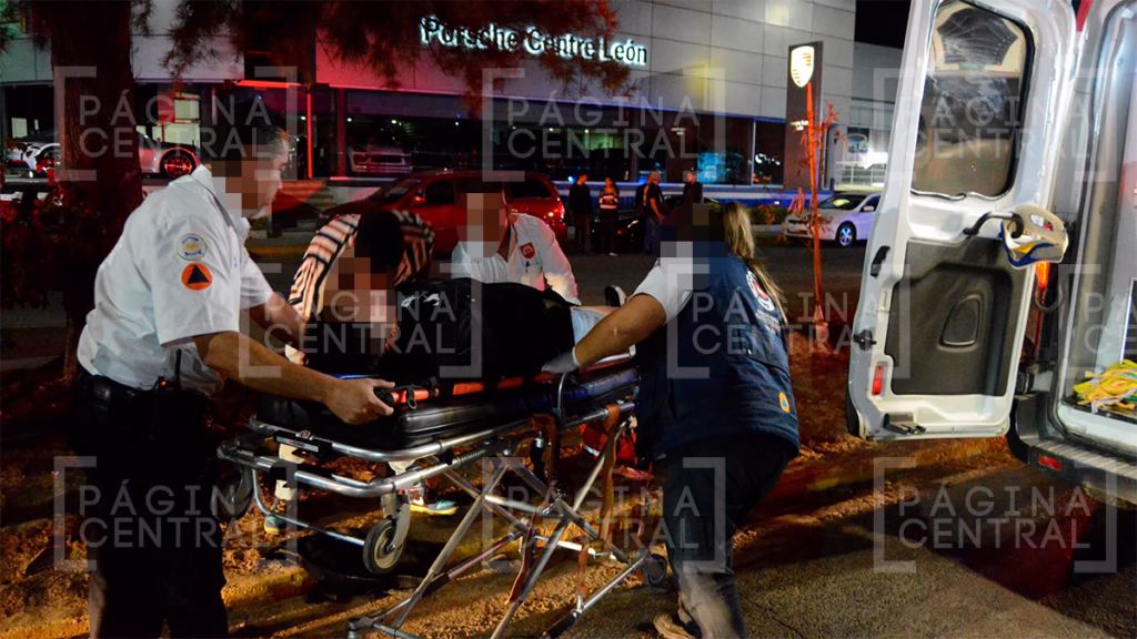 Cerro Gordo: Participante de arrancones clandestinos choca y resulta lesionado
