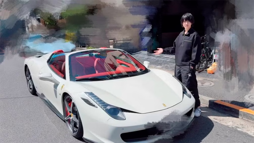 Ahorró 10 años para comprarse un Ferrari y lo perdió en una hora