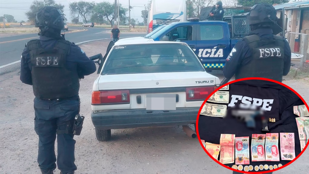 Detienen a funcionario público de Pénjamo durante un operativo