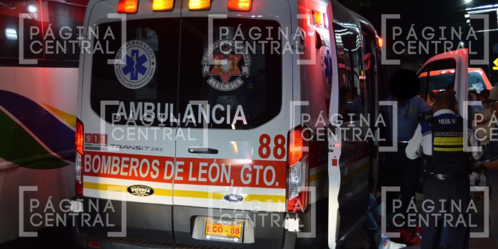 Accidente en León