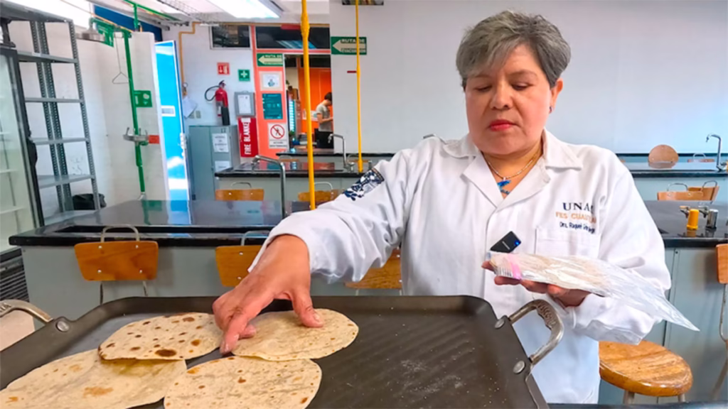 UNAM crea tortilla nutracéutica que nutre como un vaso de leche 