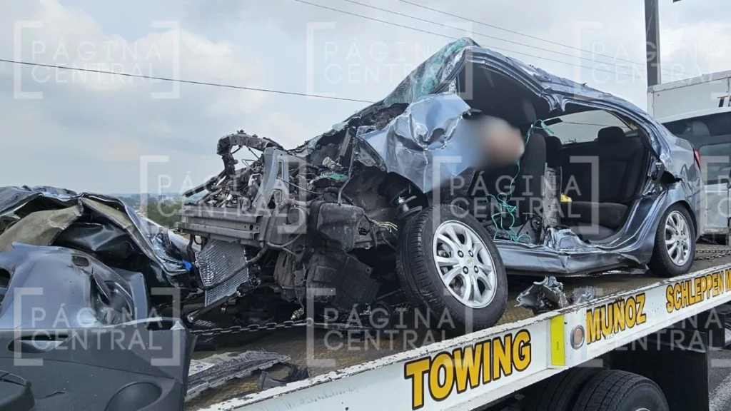Accidente en la carretera