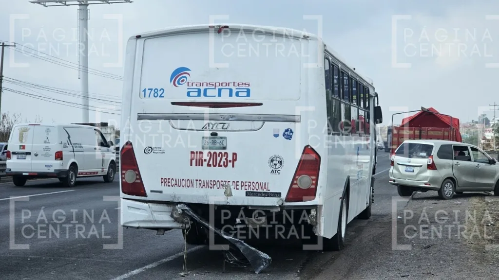 Accidente en la carretera