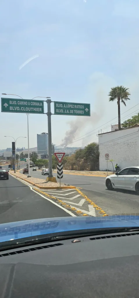 Incendio en Cerro Gordo