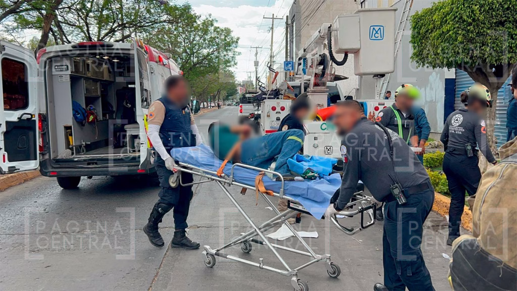 San Jerónimo I: Se electrocuta trabajador de la CFE en una tenería