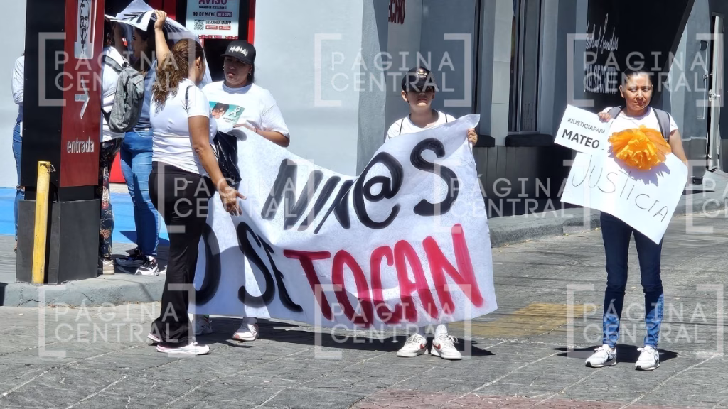 Mateo Santiago: Familiares protestan para exigir justicia para niño