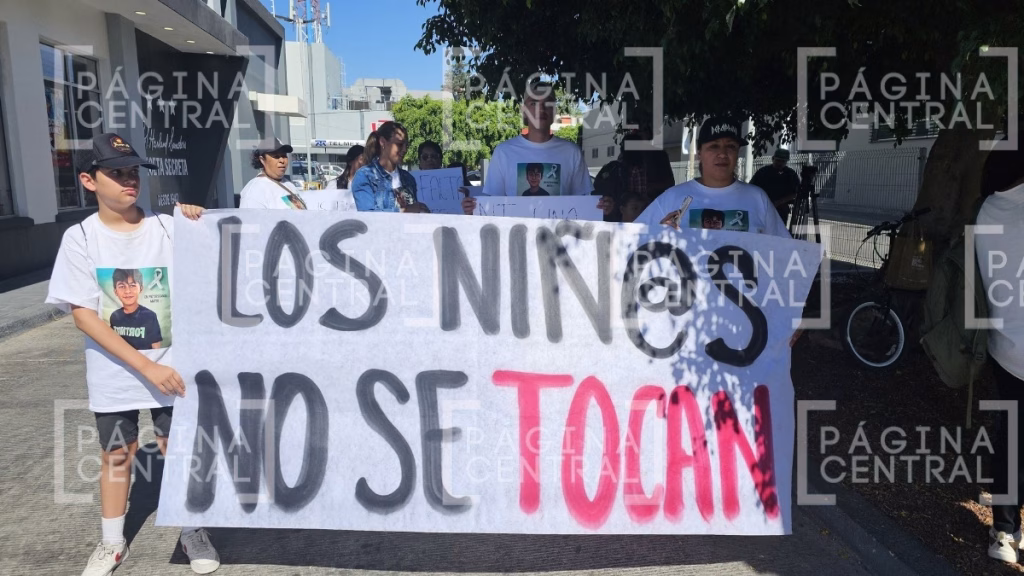 Mateo Santiago: Familiares protestan para exigir justicia para niño