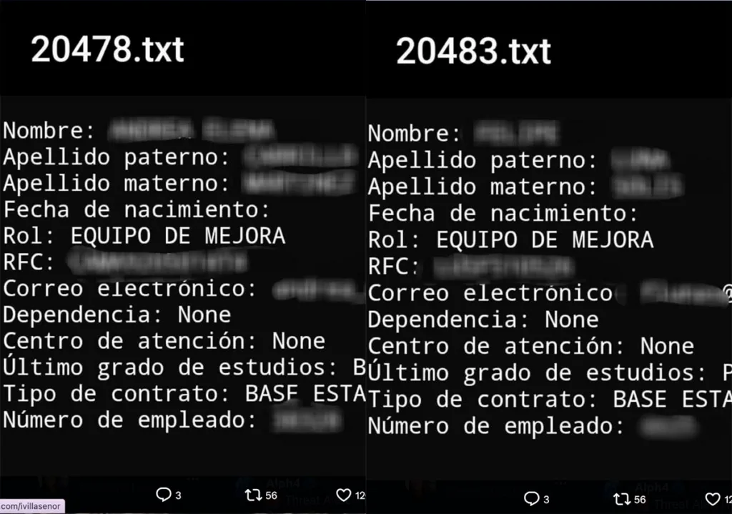 Revelan en redes supuesta filtración de datos que estaría a la venta; el Estado lo niega