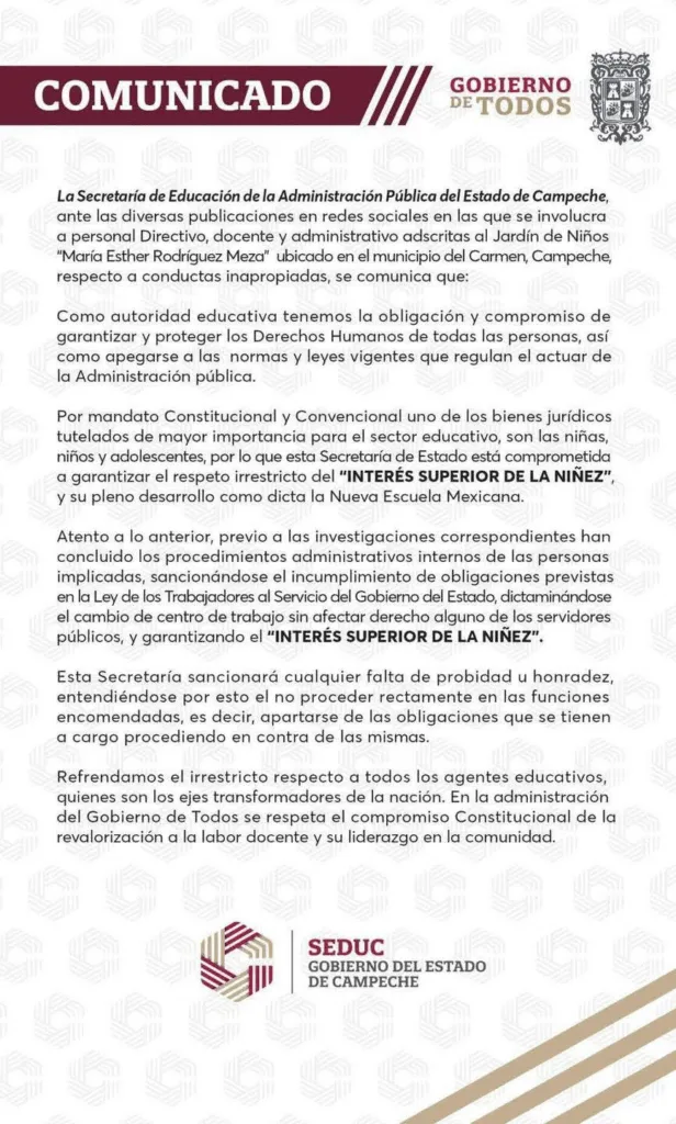 Campeche: Captan a maestras de kínder tomando cervezas en la dirección