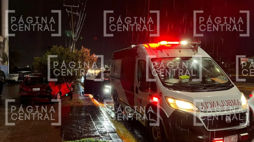 Accidente en Libramiento Morelos