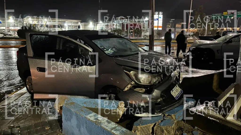 Accidente en Libramiento Morelos