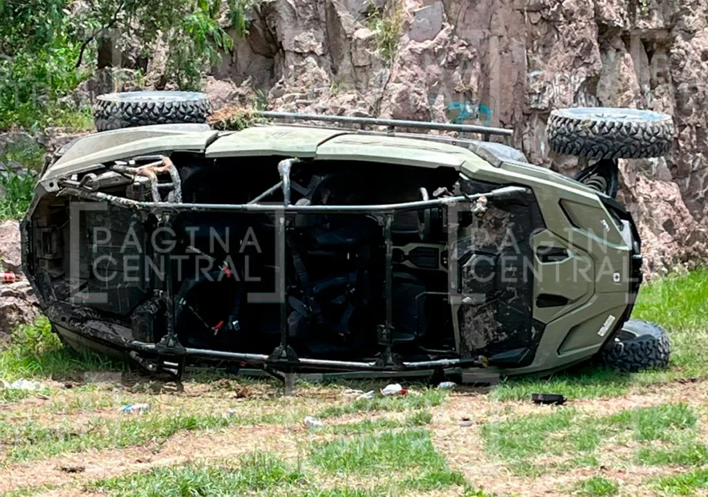 Los Castillos: Hacía ‘trompos’ en el lodo con un RZR, perdió el control y terminó volcando