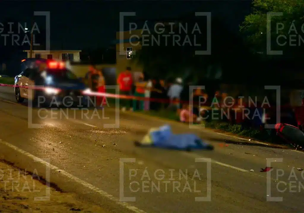 Los Castillos: Motociclista muere tras chocar contra una camioneta 