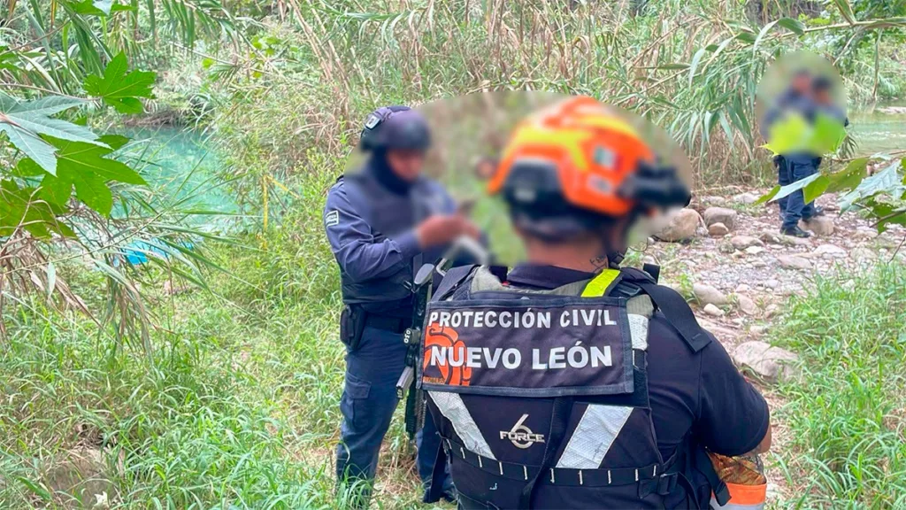 Nuevo León: Muere al lanzarse a río para salvar a sus hijos