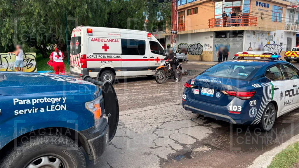 Las Trojes: Abuelito es atropellado por motopatrulla