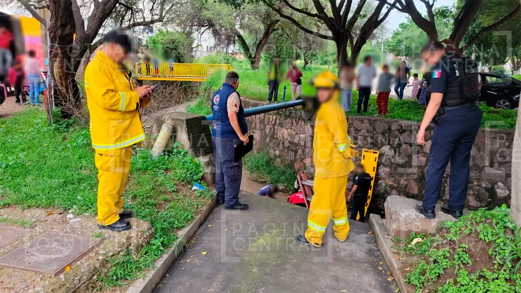 Arroyo del Muerto: Hombre en presunto estado de ebriedad cae y se golpea la cabeza
