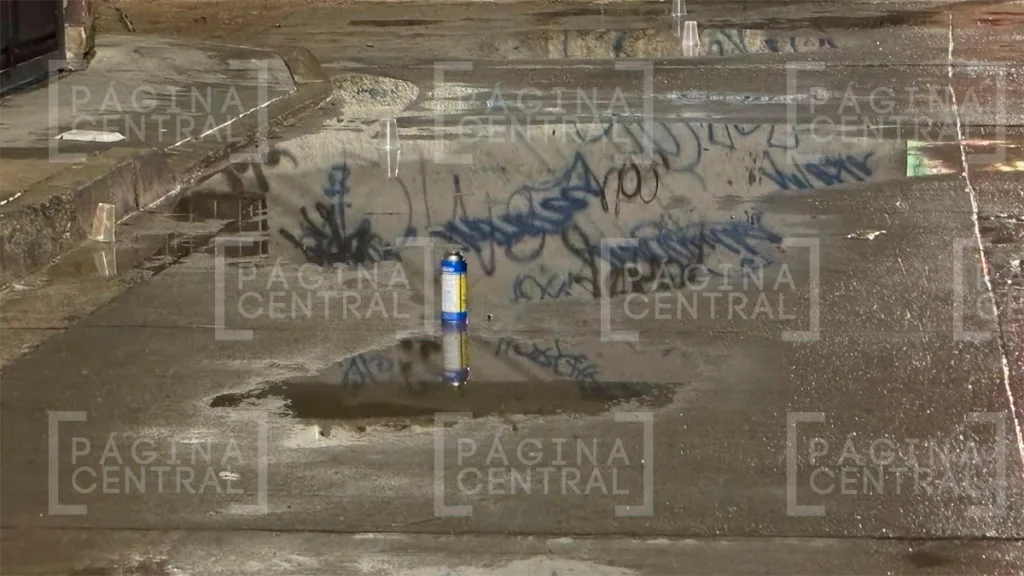 Sangre de Cristo: Lo sorprenden grafiteando y le disparan