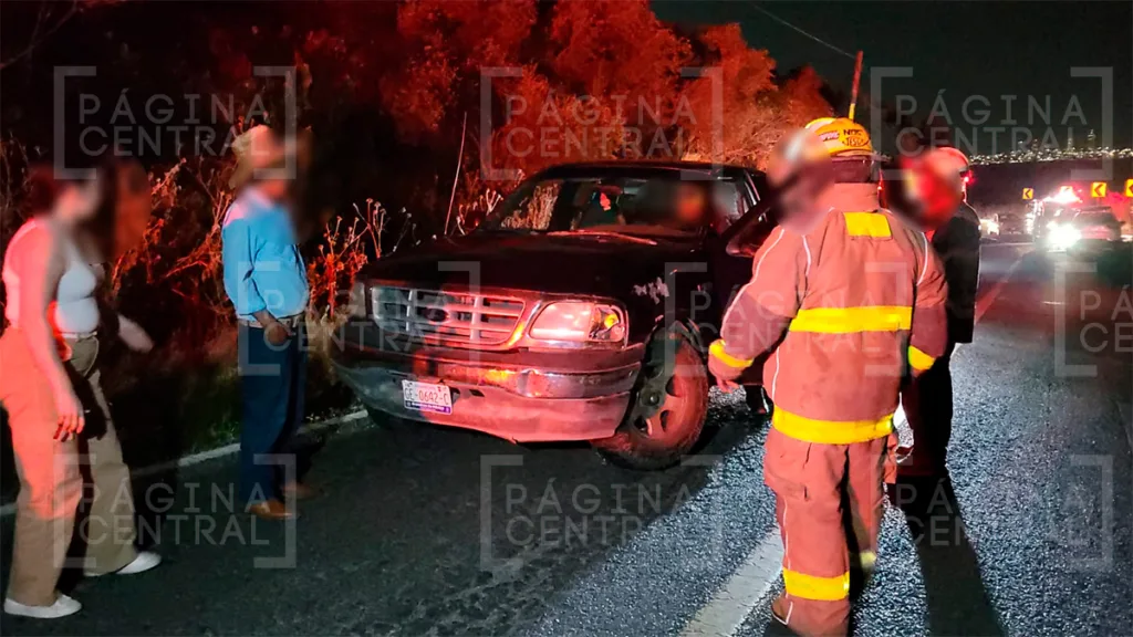 León-San Felipe: Conductor en estado de ebriedad invade carril y choca contra un Razer