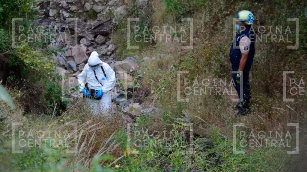 La Manzanilla: Encuentran bolsas con restos humanos al fondo de un barranco