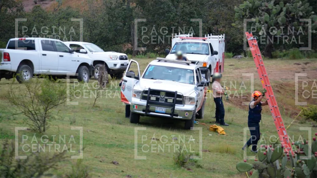 La Manzanilla: Encuentran bolsas con restos humanos al fondo de un barranco