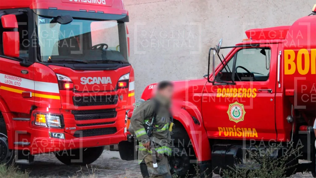 San Francisco del Rincón: Incendio en tenería moviliza a cuerpos de emergencia