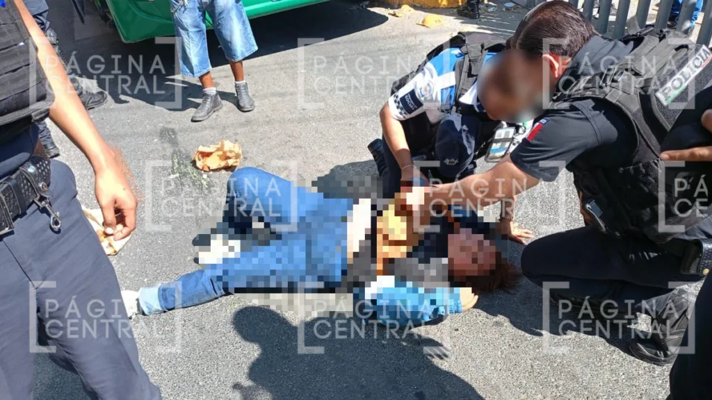 Miguel Alemán: Intenta cruzar la avenida y es atropellada por una Oruga